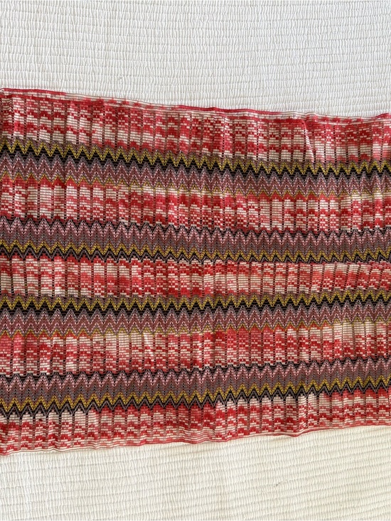 Missoni Accessories - Missoni Multicolor Zigzag Knit Scarf